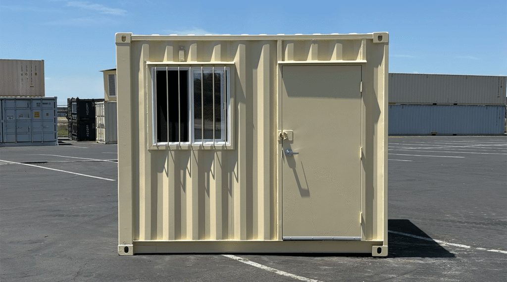 Shipping containers 10ft new ground level office container45